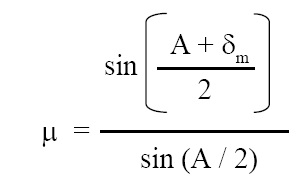 Prism Formula